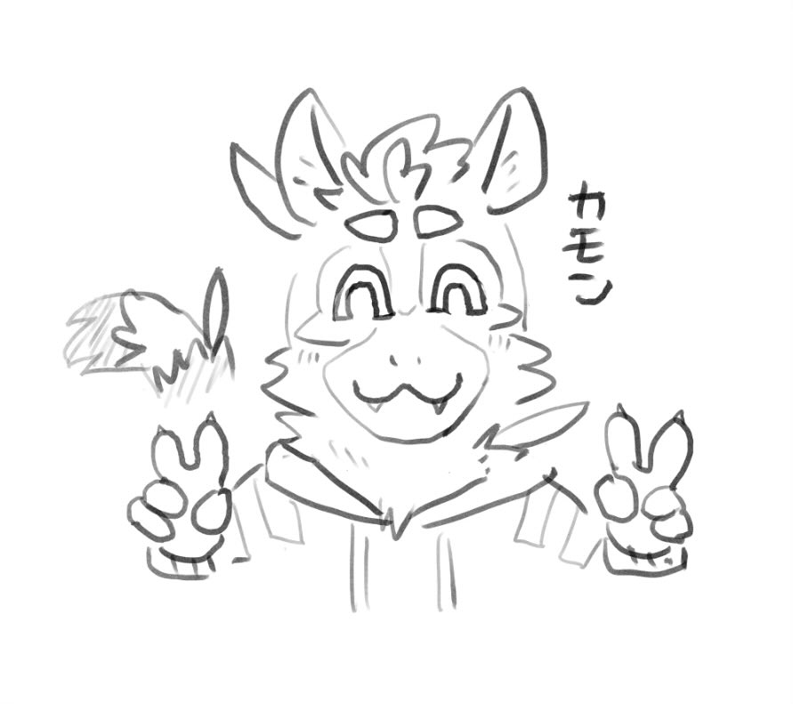 リプに来たお題を落書きクオリティで描く