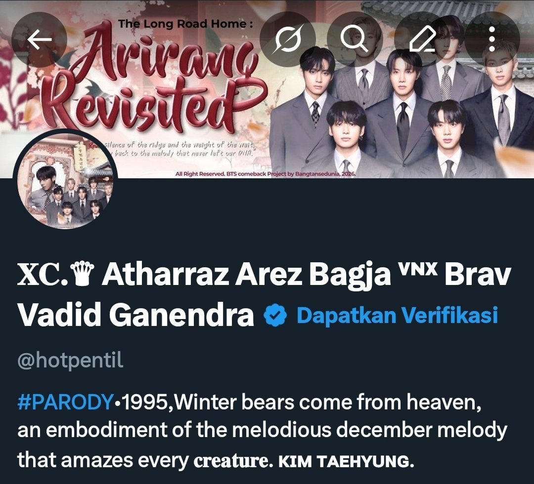 𝐗𝐂.♛ Atharraz Arez Bagja ᵛᶰˣ Brav Vadid Ganendra tweet media