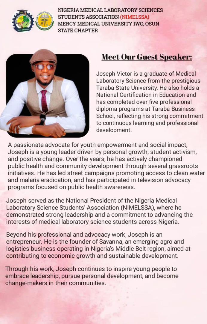 NIMELSSA MMU Chapter tweet media