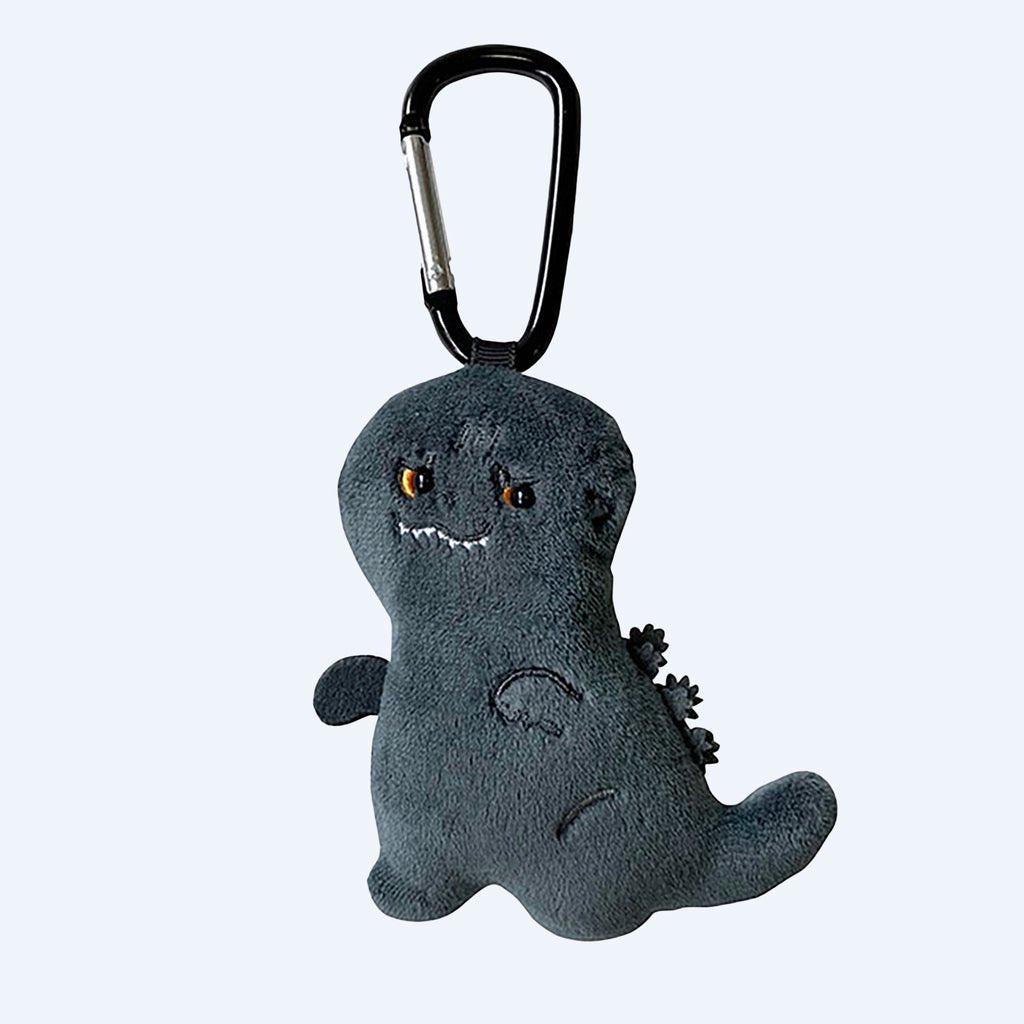 STOP WHAT YOU’RE DOING AND TAKE A LOOK AT THESE “MAYBE GODZILLA” PLUSH CARABINERS I NEED THEM THEY’RE SO ADOWABLE