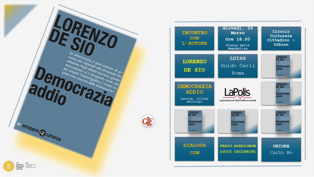 Scienze Politiche Università di Urbino tweet media