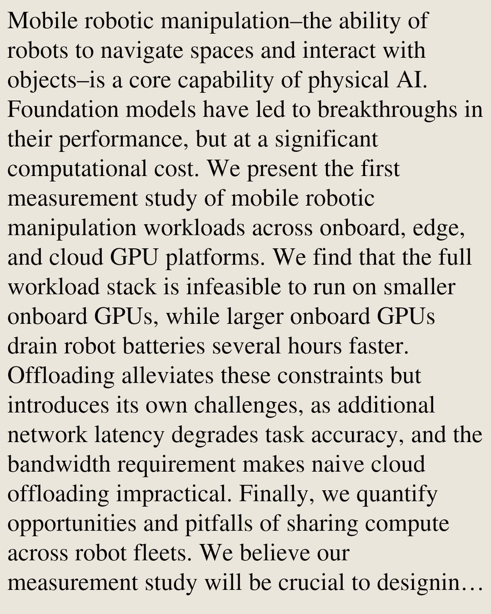 Robotics Research arXiv tweet media