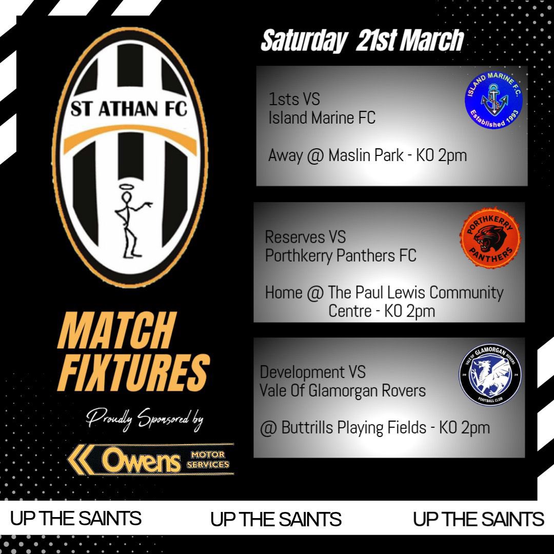 St Athan FC ⚪️⚫️🏴 tweet media