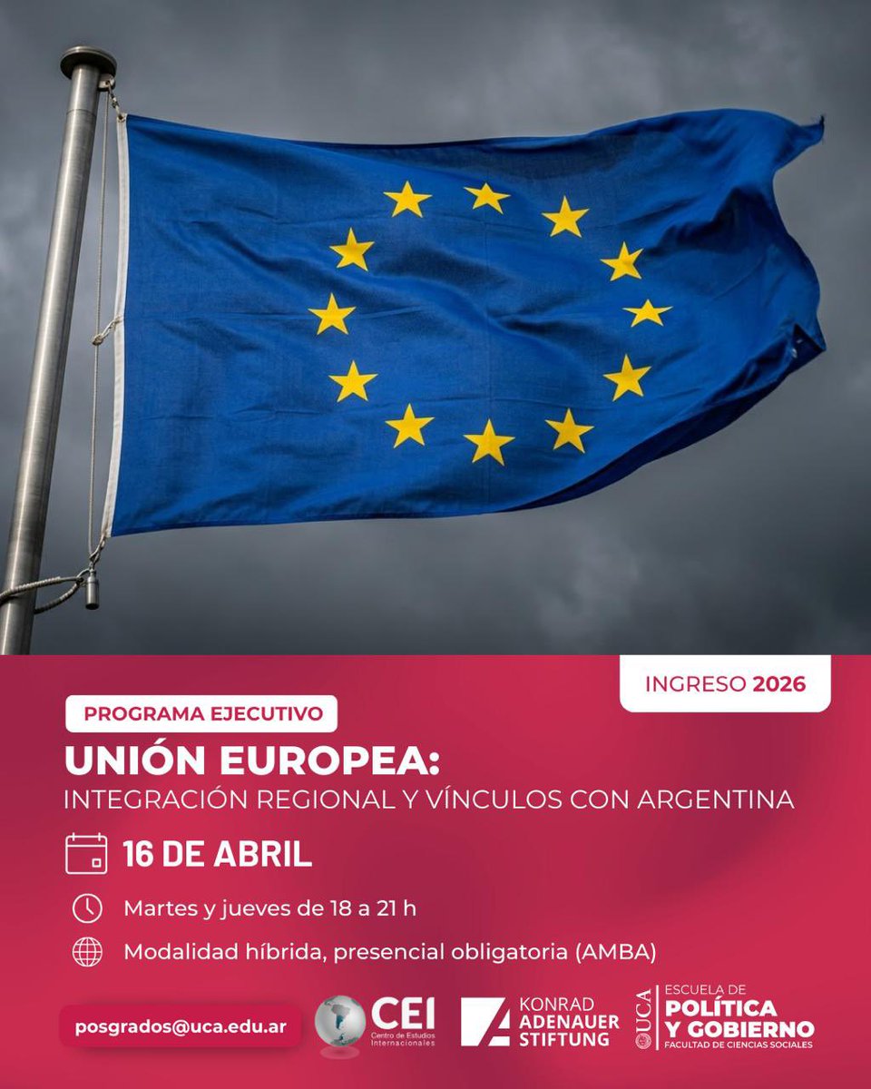 Programa UE y Argentina (UCA) tweet media