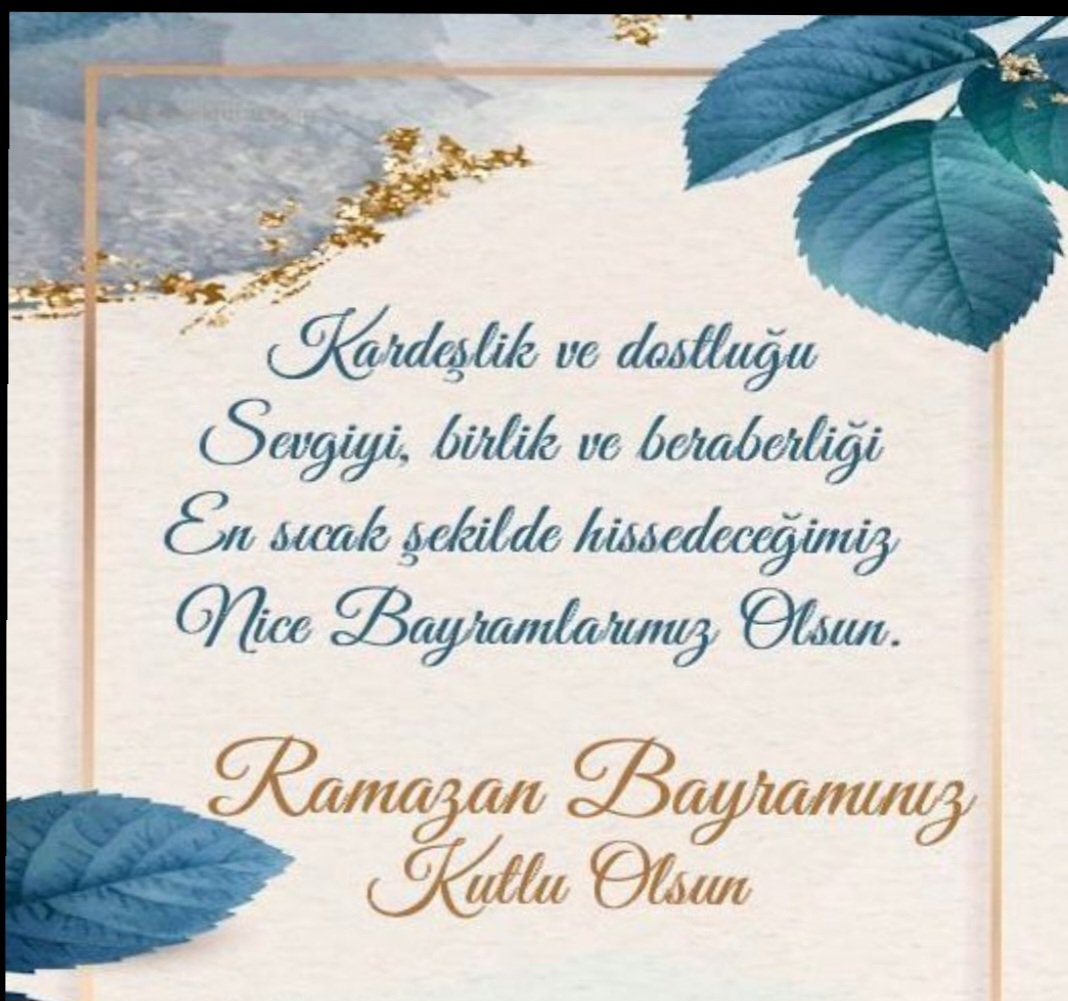 Musmutlu bayramlar olsun 🙏