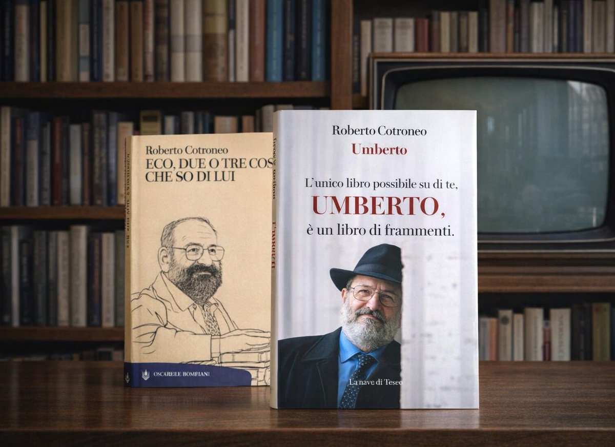 Roberto Cotroneo torna in libreria con "Umberto" (<a href="/lanavediteseoed/">La nave di Teseo</a>). A 20 anni dal suo primo saggio su Eco, l'autore ricompone il mosaico di una mente vulcanica attraverso frammenti di vita quotidiana. Un omaggio intimo e prezioso