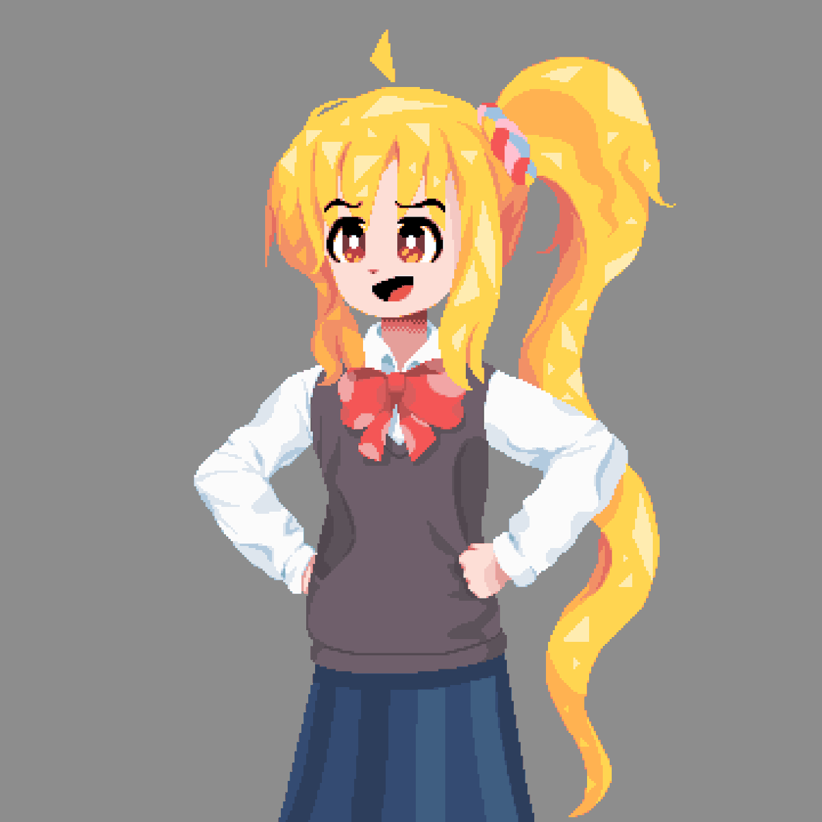 Abbiesmal ◆ stacking squares 🩷🟨🟦 tweet media