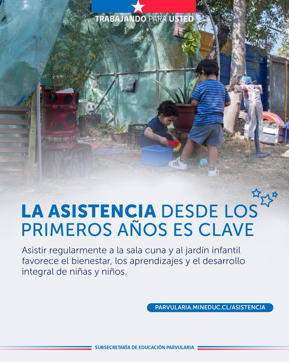 Subsecretaría de Educación Parvularia 🧒🏽👶🏽👩🏽 tweet media