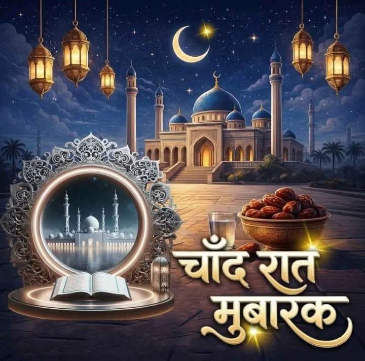 आप सभी मूलनिवासी भाइयों और बहनों को ईद की ढेर सारी मुबारकबाद 🌙❤️
देश में अमन, भाईचारा और एकता का पैगाम फैलाएं —
इसी में सबकी भलाई है 🤝
#EidMubarak #राष्ट्रीय_मुस्लिम_मोर्चा  #Aman #Bhaichara #Ekta #BAMCEF