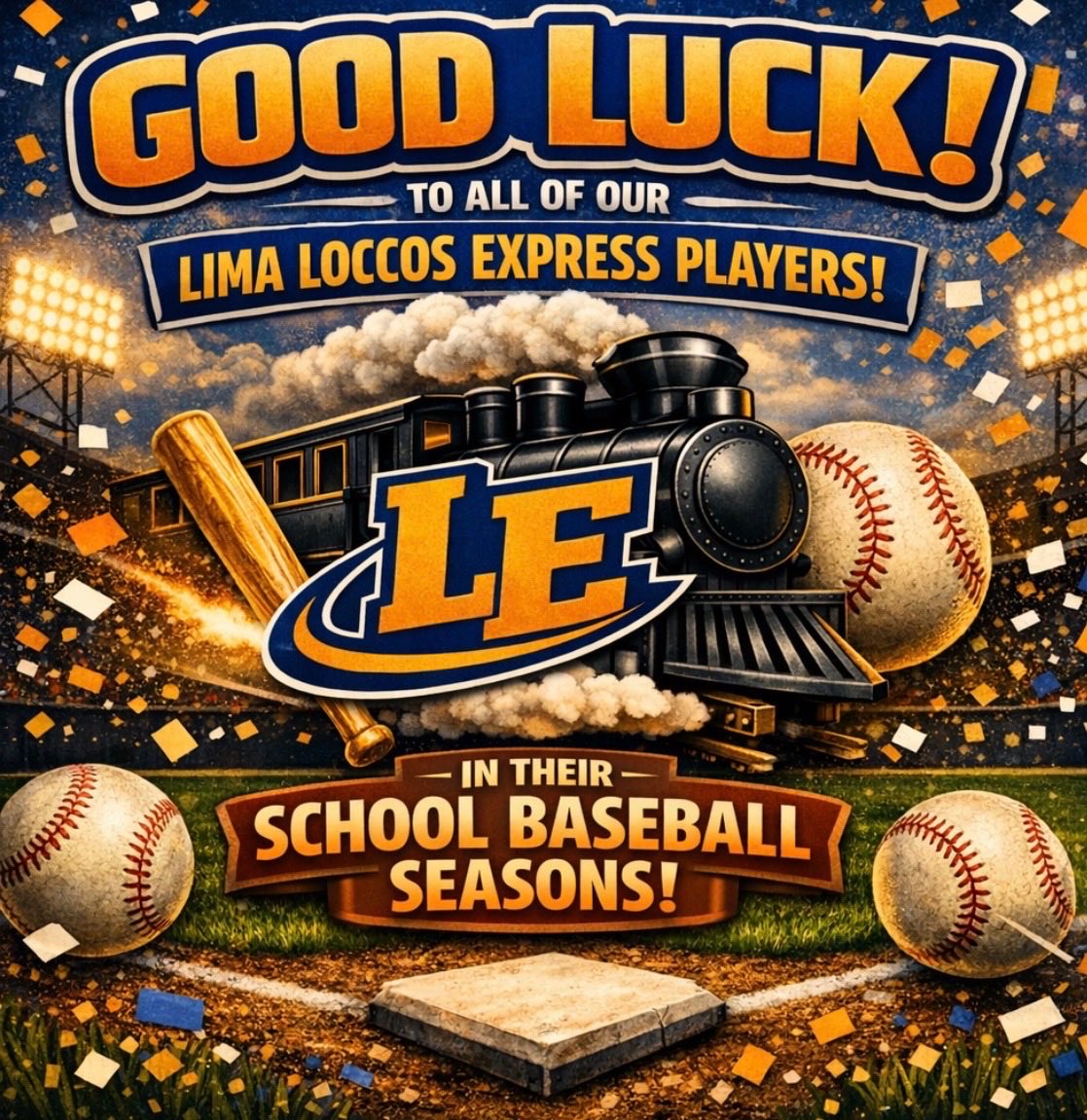 Locos Express Baseball tweet media