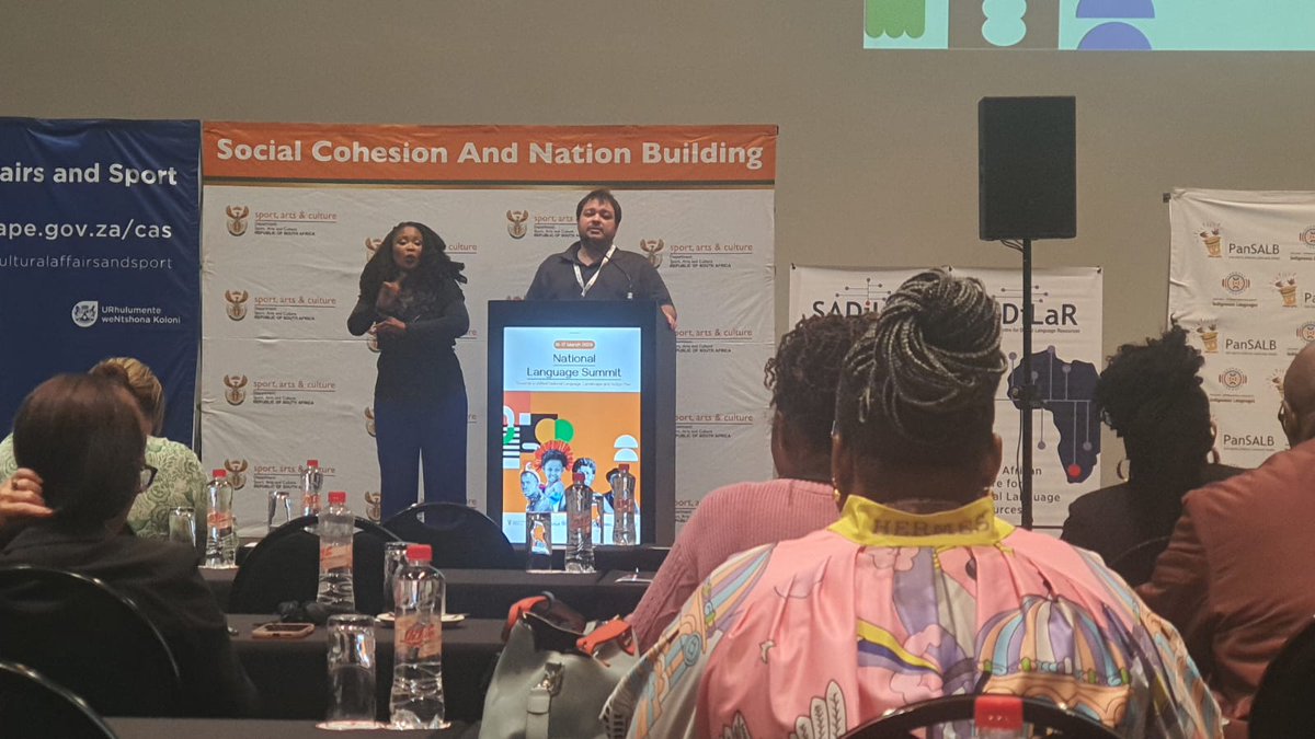 Thekgang_NPC's tweet image. The #NationalLanguageSummit commissions proposed interventions such as #internationalstandards listing for official languages to make book exports of our stories more feasible.
Thanks to @SportArtsCultur 
@SADiLaR_ZA 🙌