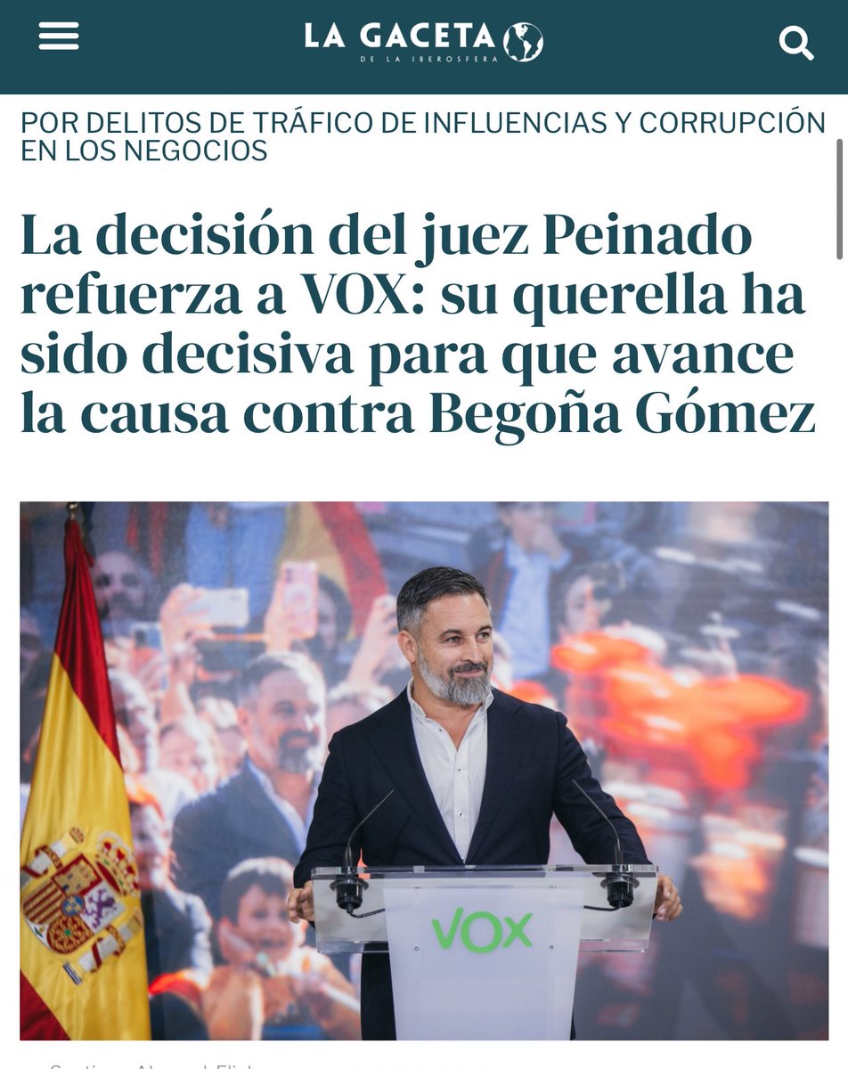 Solo queda VOX. El PP no está ni se le espera.