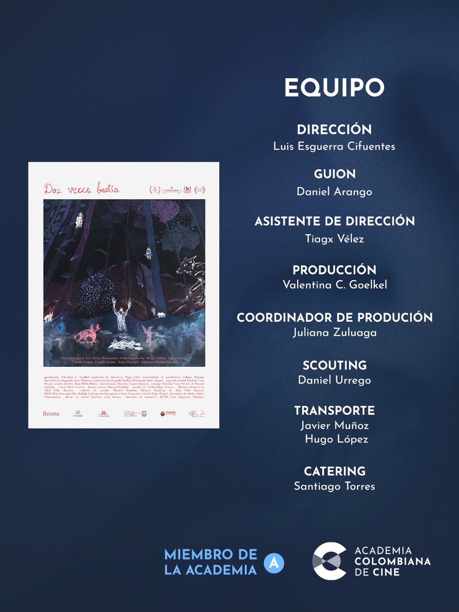 Academia Colombiana de Cine tweet media