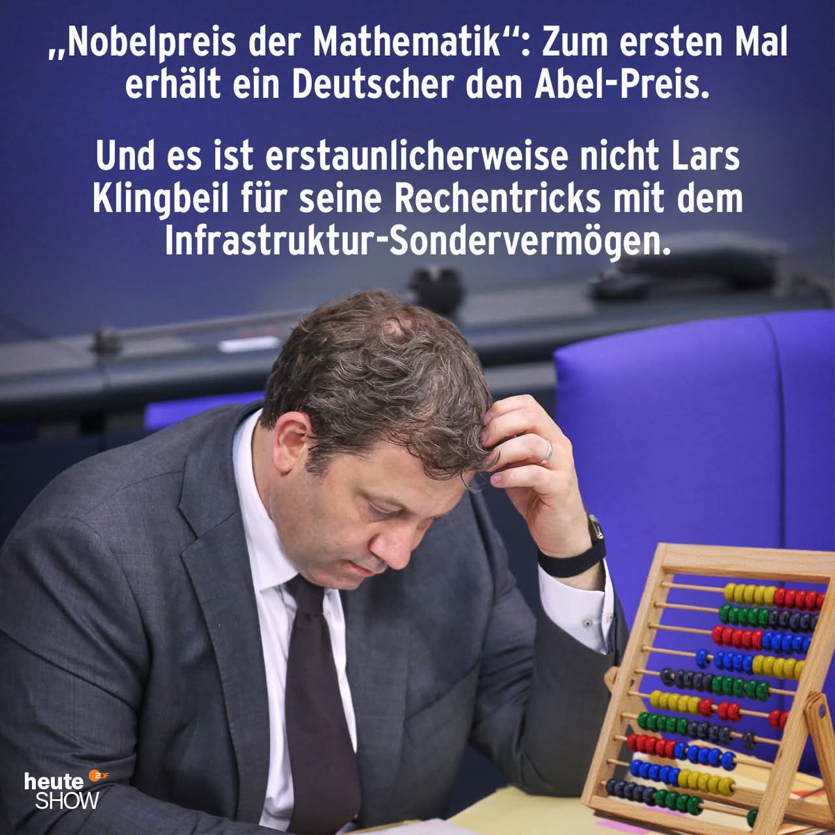 Ich lach mich tot!