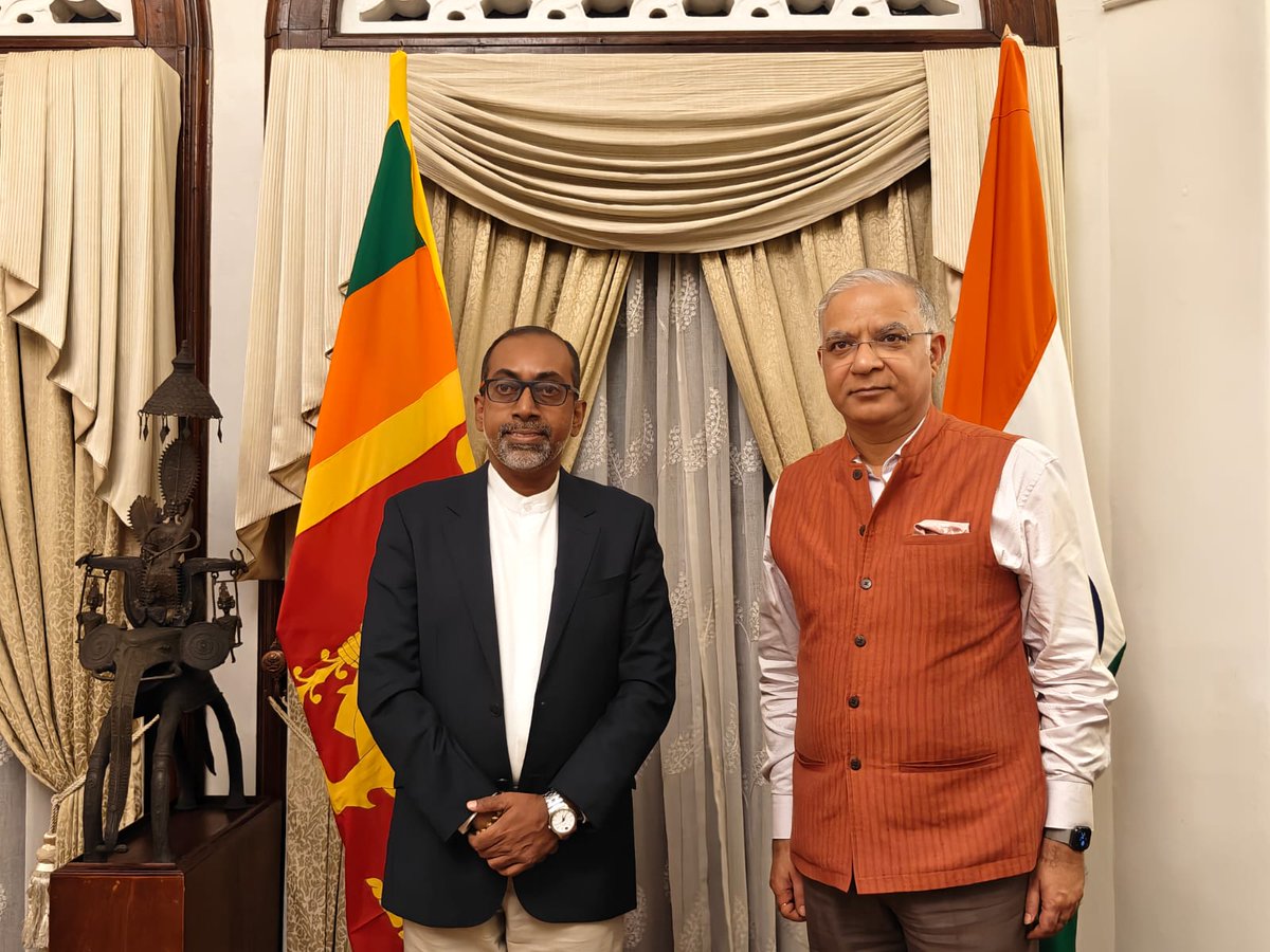 India in Sri Lanka tweet media