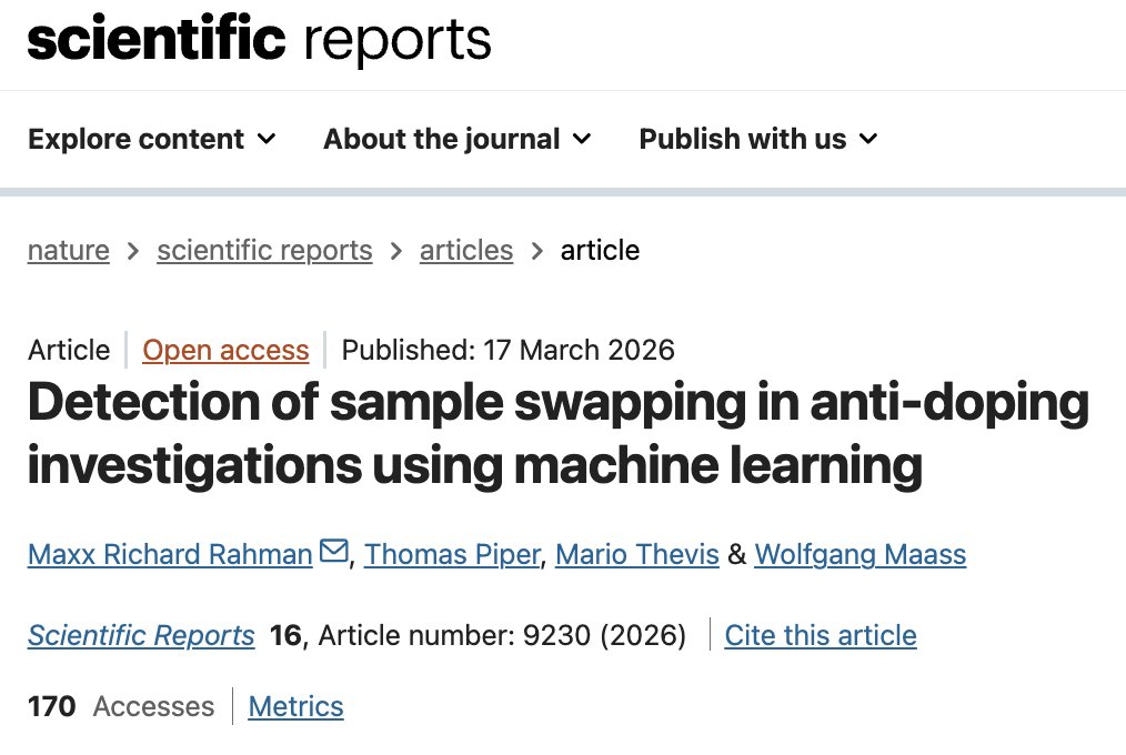 The PCC - Funding Anti-Doping Science tweet media