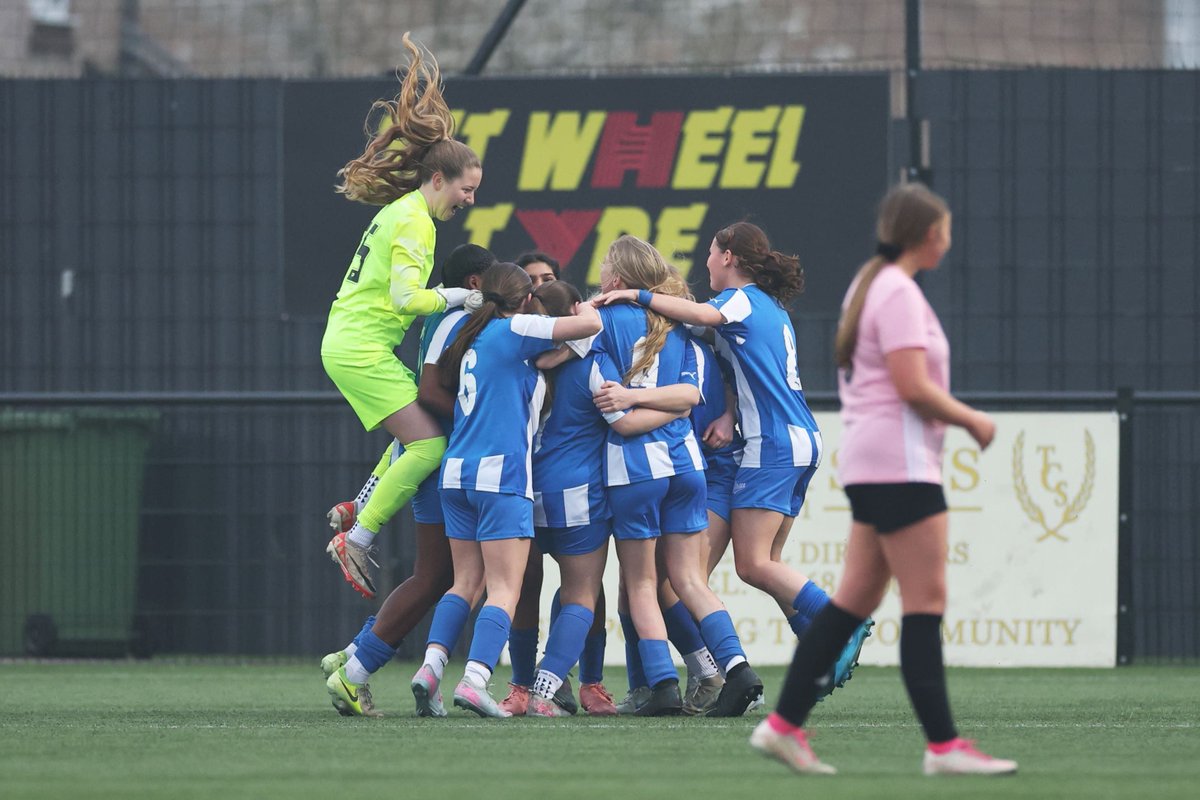 EssexCountyFA's tweet photo. It was a brilliant occasion at @Bowerspitseafc as @BHFC_Lionesses lifted the #Essex #Under18sGirlsCup trophy after beating Hashtag United, 2-1, in the final. 🏆 Catch the full match report here ⬇️ https://t.co/jiK6GJo9JD @GoCardless https://t.co/tHUSsH4D2k