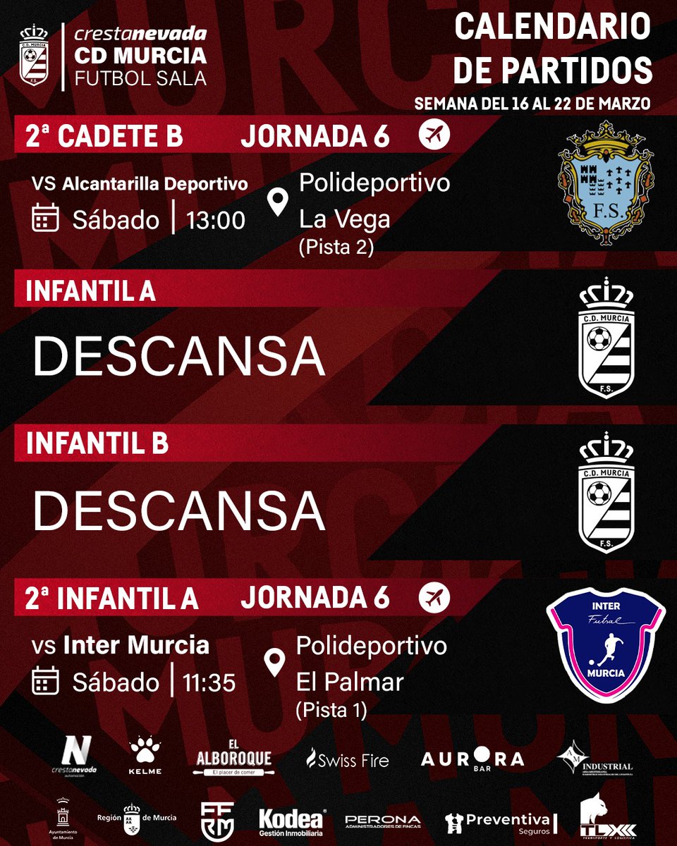 Crestanevada CD MURCIA FS tweet media