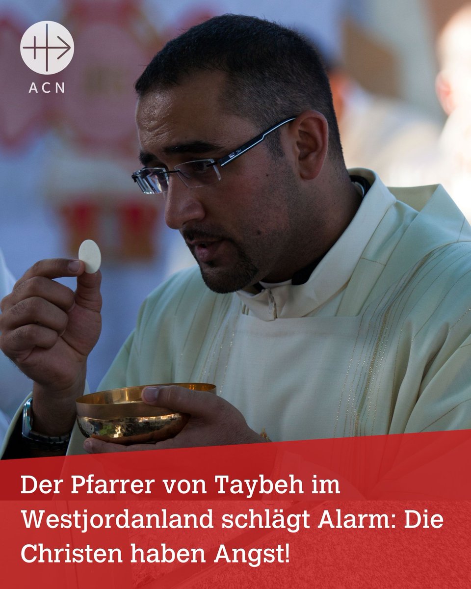 „Klima der Angst“ im letzten christlichen Dorf des #Westjordanlands
Der Pfarrer von #Taybeh im Westjordanland schlägt Alarm: Die Sicherheitslage für die dort lebenden Christen verschlechtere sich spürbar. Link: tinyurl.com/yw3pfry7
