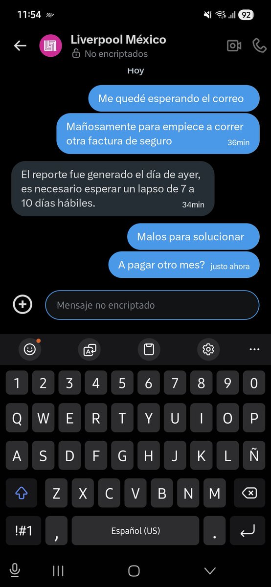perezorteg1's tweet photo. @liverpoolmexico Nada que solucionan 
En la sucursal, que en llamada; en llamada, que en sucursal. En X, que 10 días hábiles... https://t.co/zTYIrMUpw6