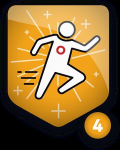 QueenViva7's tweet photo. Sprint Champion - Level 4 
Complete 25 sprint challenges https://t.co/fAIOoTFRLg