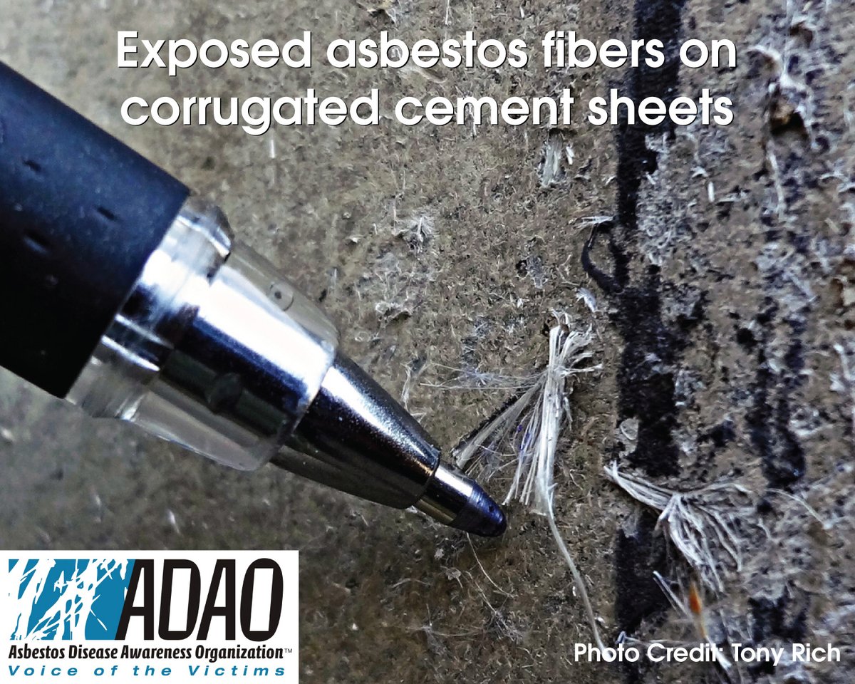 Linda_ADAO's tweet photo. ADAO See for Yourself PHOTO! #Asbestos fibers in cement by @asbestorama #TSCA #Mesothelioma #ToxicEPA https://t.co/pSxddGuzTK