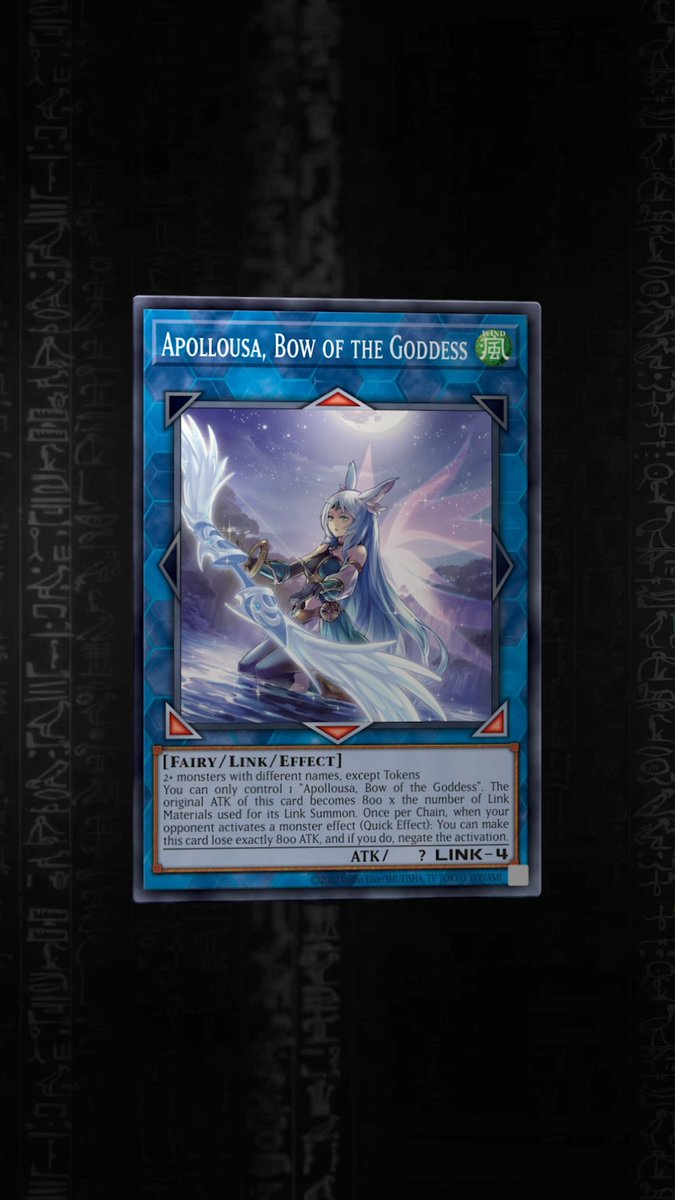 goddess cards yugioh Apollousa, Bow of the Goddess [RIRA-EN048] Starlight Rare