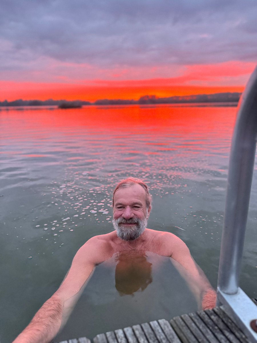 Wim Hof tweet media