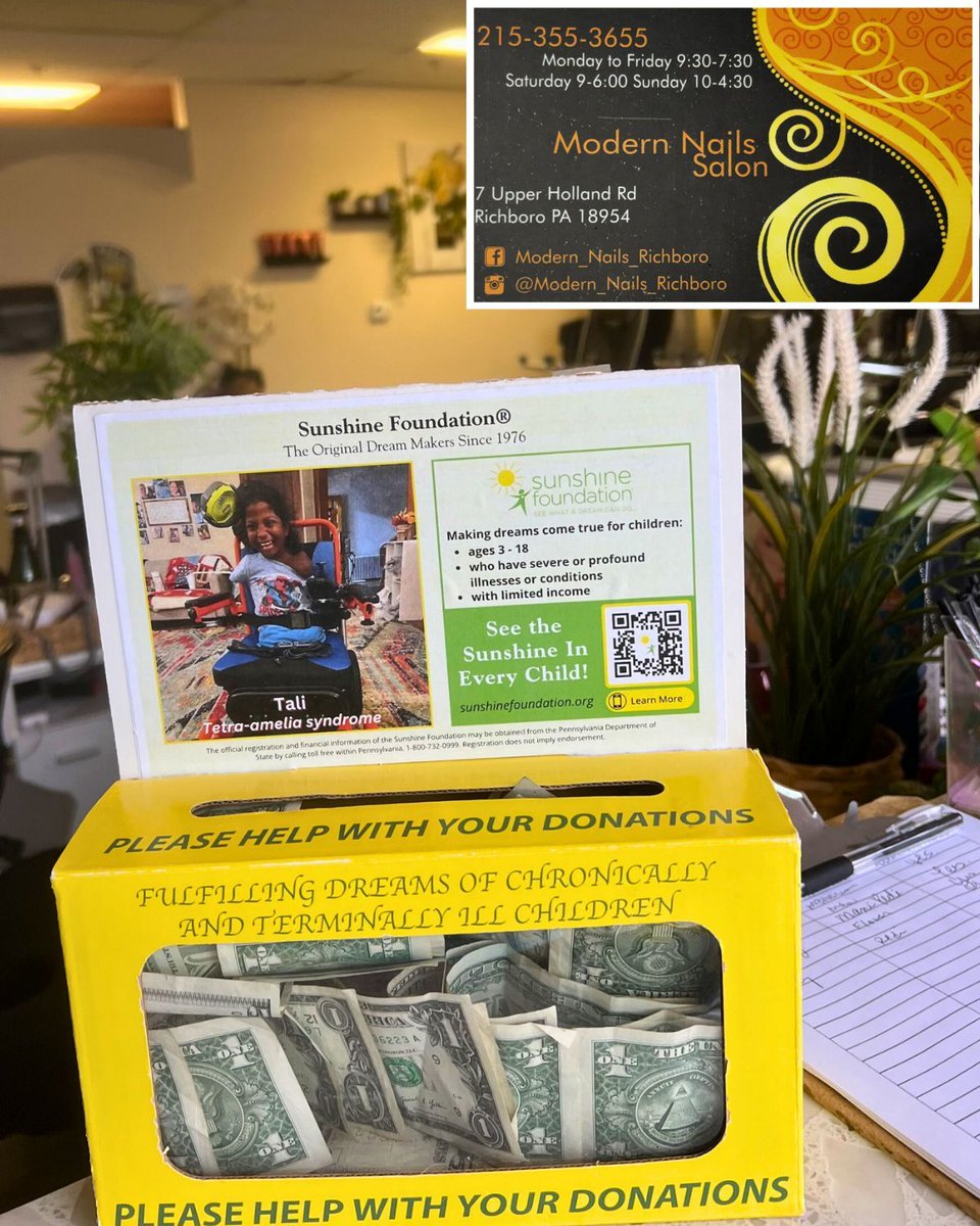 Sunshine Foundation tweet media