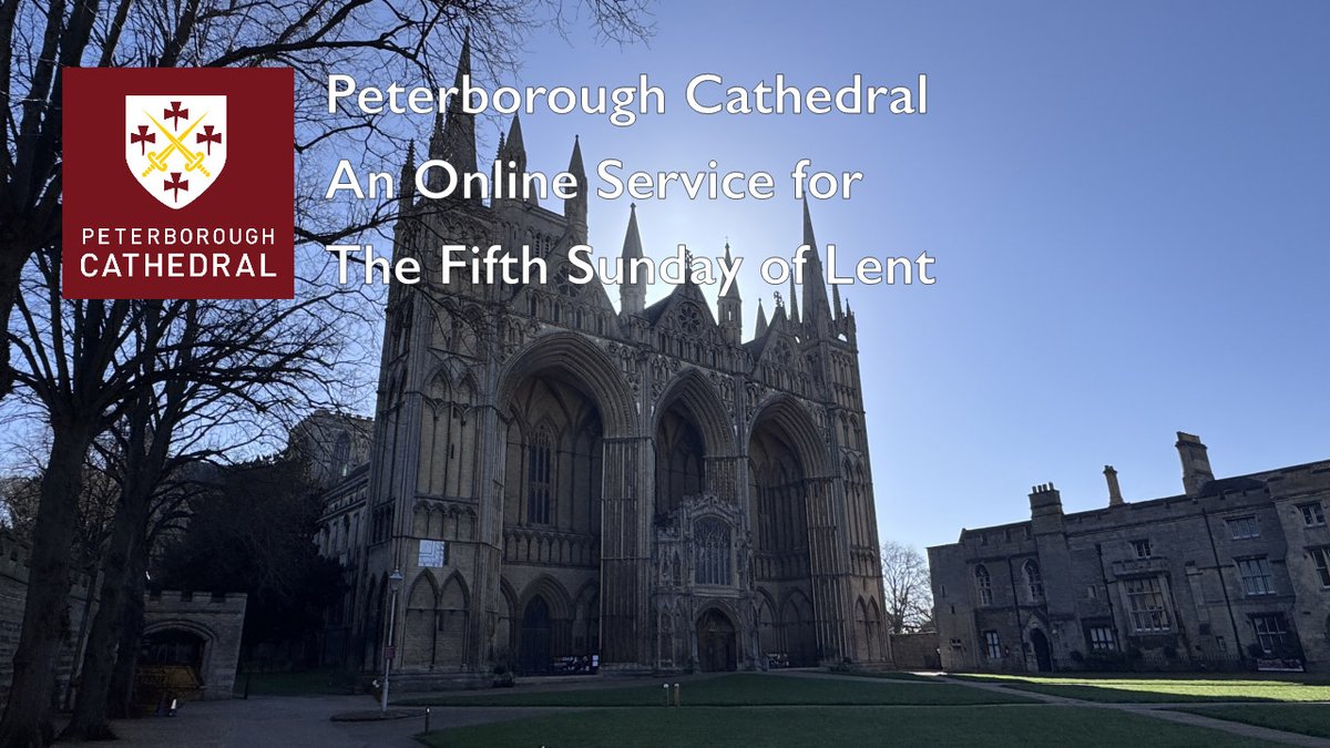 Peterborough Cathedral tweet media