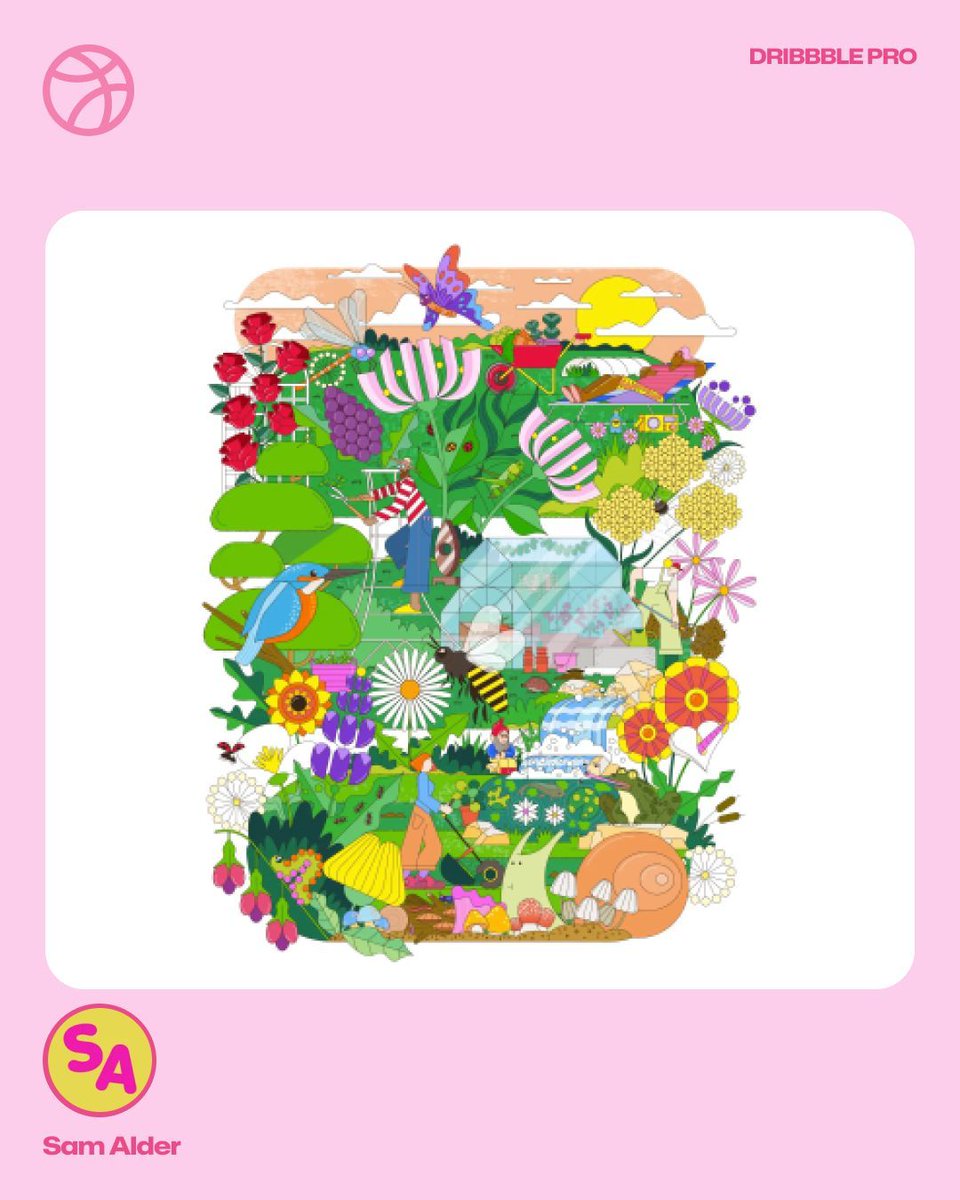 Dribbble tweet media