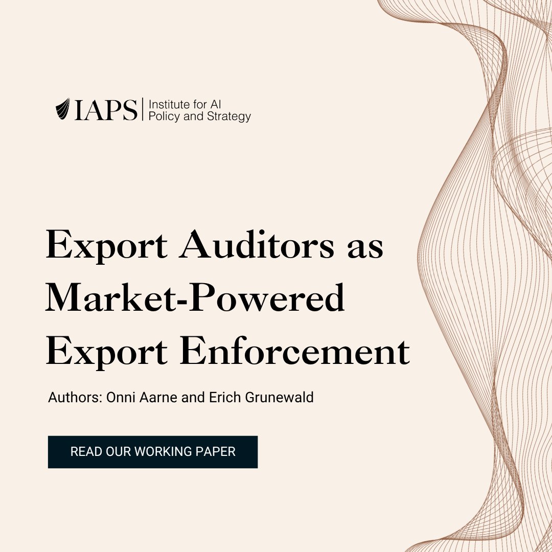 Institute for AI Policy and Strategy (IAPS) tweet media