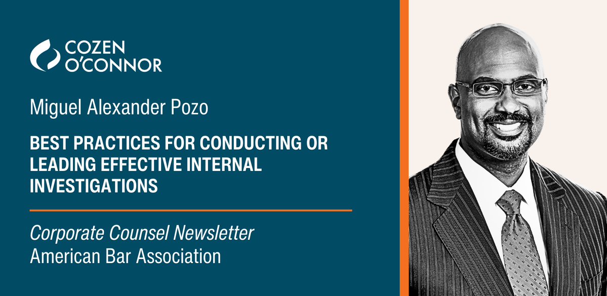 Cozen O'Connor tweet media