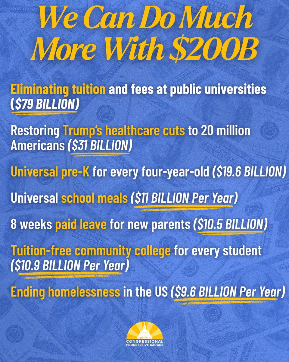 Progressive Caucus tweet media