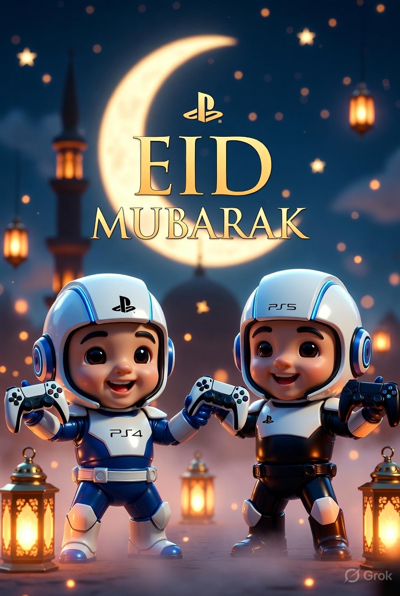 Wishing you and your loved ones a joyful Eid filled with love, laughter, and good food! Eid Mubarak! 🍲❤️ #Eid2026#ps5 #ps5