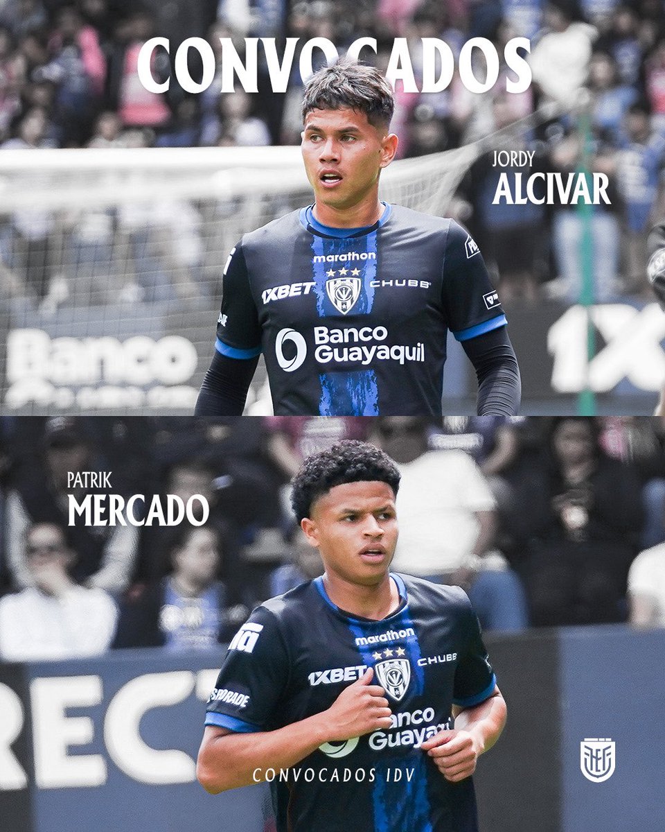 IDV_EC's tweet photo. Gracias a @PilsenerEcuador te presentamos los convocados #IDV a la @LaTri . Vamos 🇪🇨 https://t.co/SWOp1m1zRn