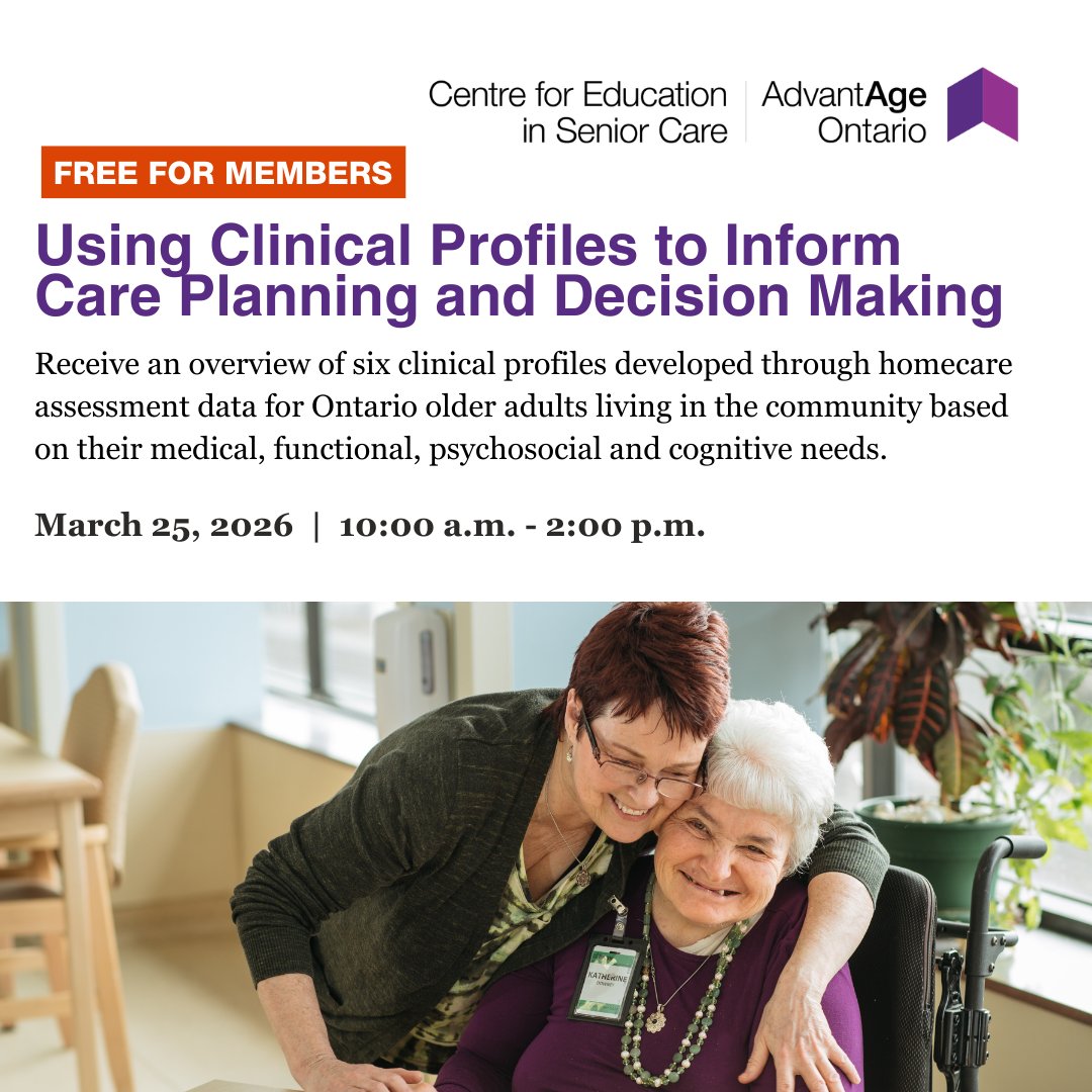 AdvantAge Ontario tweet media