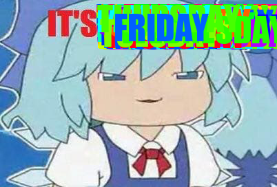 Cirno tells you what day it is tweet media