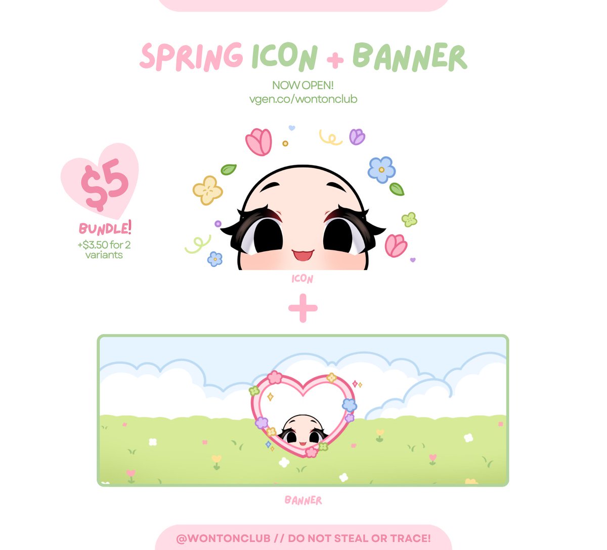 max ✦ spring and easter OPEN! tweet media