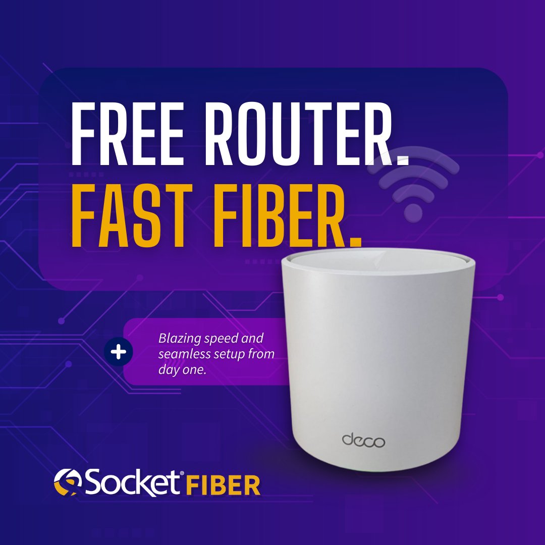 Socket Fiber tweet media