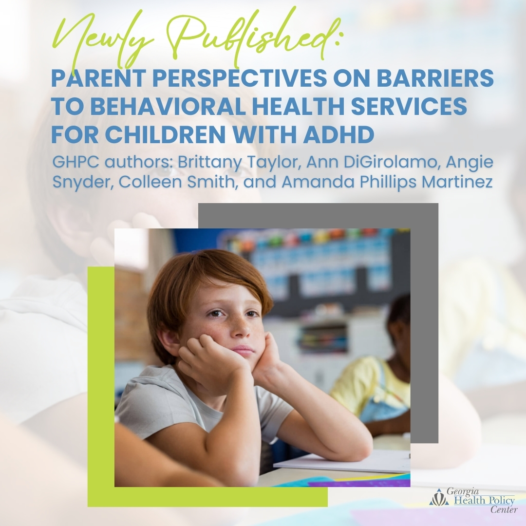 Georgia Health Policy Center tweet media