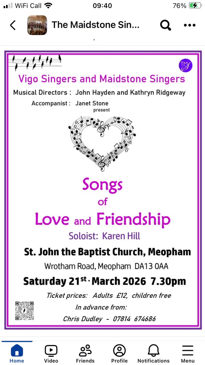 Maidstone Singers tweet media