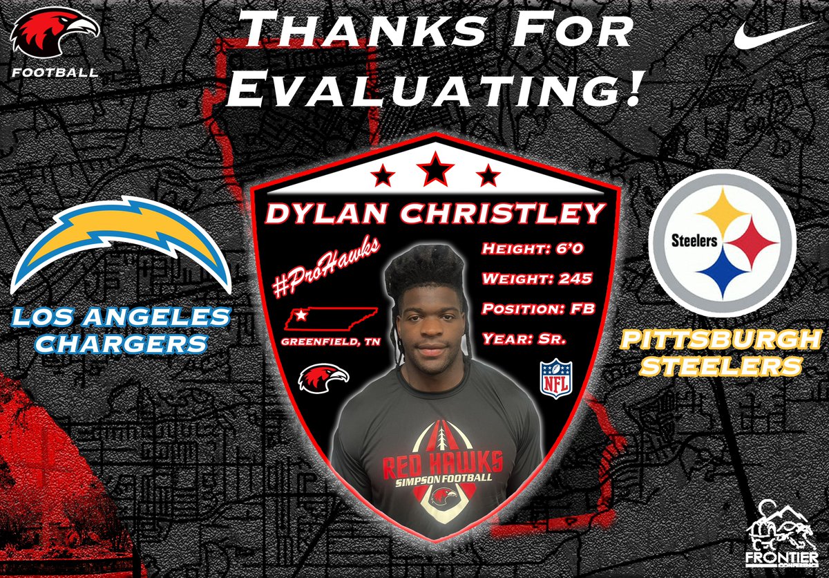 Simpson Red Hawks Football tweet media