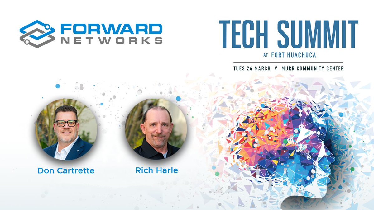 forwardnetworks's tweet photo. Validate your enforcement points, support continuous ATO, and reduce risk from misconfigurations across complex, multi-vendor networks with Forward. Meet the #ForwardFederal team at #FortHuachuca next week for a live demo tailored to your network needs.
https://t.co/UEblaIIi8I https://t.co/KyAEnQsASC