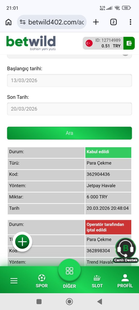 Betwild kralsin