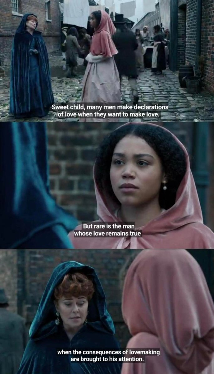 People never understood that in this scene they were both victim of a patriarchal society. They were no villain. Men were.