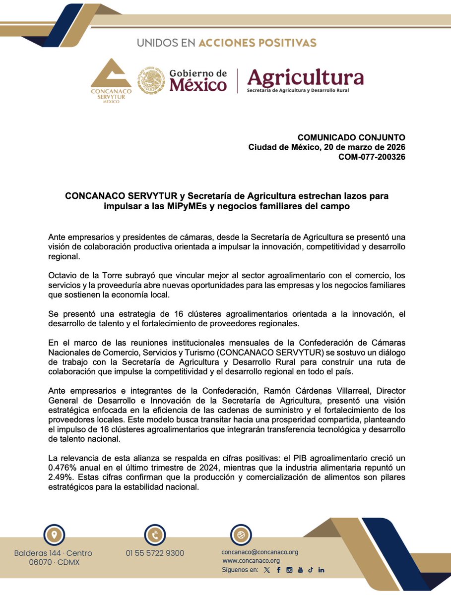 CONCANACO SERVYTUR tweet media