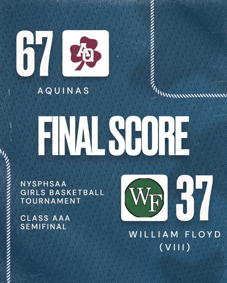 SecVGBasketball's tweet photo. From Thursday - both Aquinas (AAA) and Notre Dame (D) have advanced to the state championship game!

Aquinas will face Albertus Magnus (I) at 6:00 tonight, and Notre Dame will play Chateguay (X) at 7:45! https://t.co/KxBhMHlanU