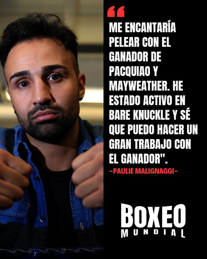 BoxeoMundial's tweet image. Paulie Malignaggi 🇺🇸 🇮🇹 levanta la mano para enfrentar al ganador de la revancha entre Floyd Mayweather Jr 🇺🇸 y Manny Pacquiao 🇵🇭

#Boxeo #Boxing #FloydMayweather #Mayweather #MannyPacquiao #Pacquiao #MayweatherPacquiao2
