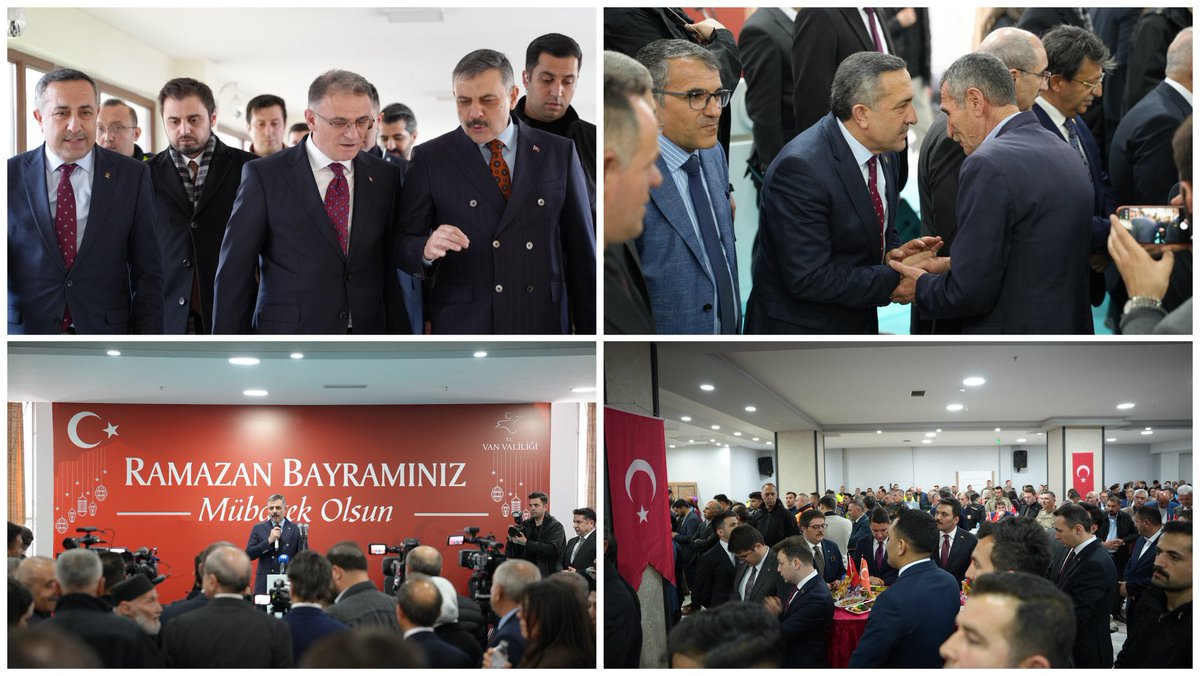 İçişleri Bakanımız Sayın Mustafa Çiftçi’nin Katılımlarıyla,Van Valiliğimiz tarafından düzenlenen,İl Başkanımız <a href="/ArvasAbdulahat/">Abdulahat Arvas</a> Milletvekillerimiz Kurum Müdürlerininde iştirak ettiği bayramlaşma programına,Kadın Kolları Başkanımız <a href="/zerrin_alpaslan/">Zerrin Alpaslan</a> katılım sağladı

<a href="/mustafaciftcitr/">Mustafa ÇİFTÇİ</a>